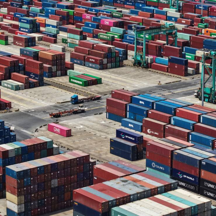 Depuis son arrivée à la Maison-Blanche en janvier, le président américain Donald Trump a multiplié les annonces de droits de douane sur les produits étrangers (archives).