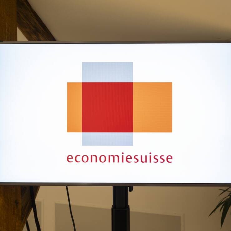 La croissance économique de la Suisse va légèrement ralentir cette année, prédit economiesuisse. (archive)