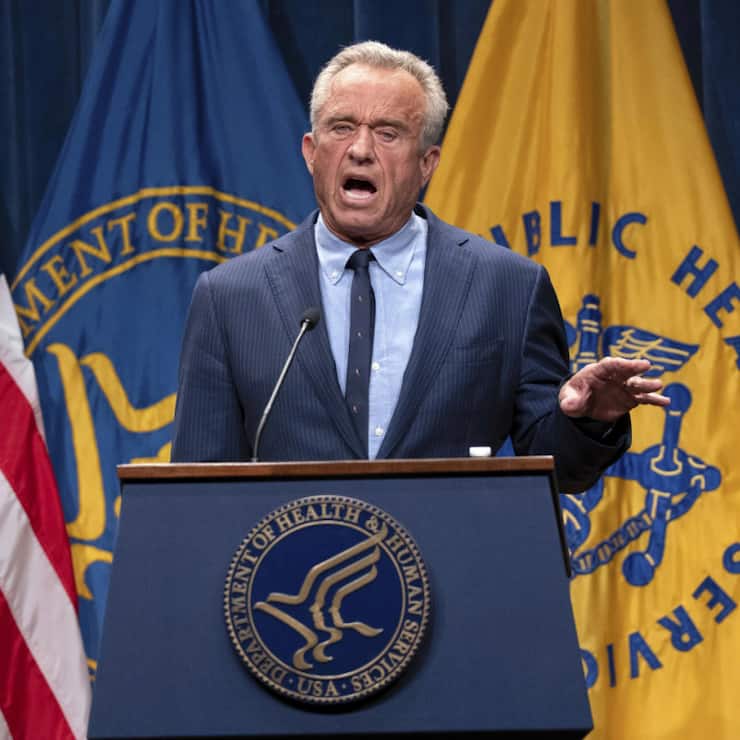 Robert F. Kennedy Jr. est notoirement connu pour son scepticisme sur l'efficacité des vaccins (archives).