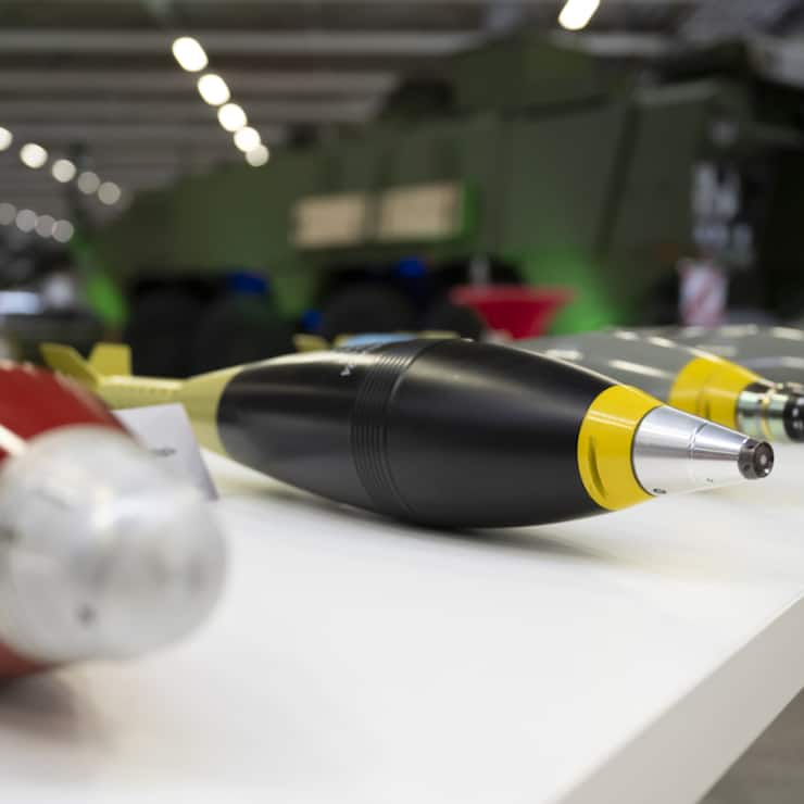 Les exportations de matériel de guerre suisse doivent être soutenues. Le Conseil des Etat veut revoir la loi en ce sens (illustration).