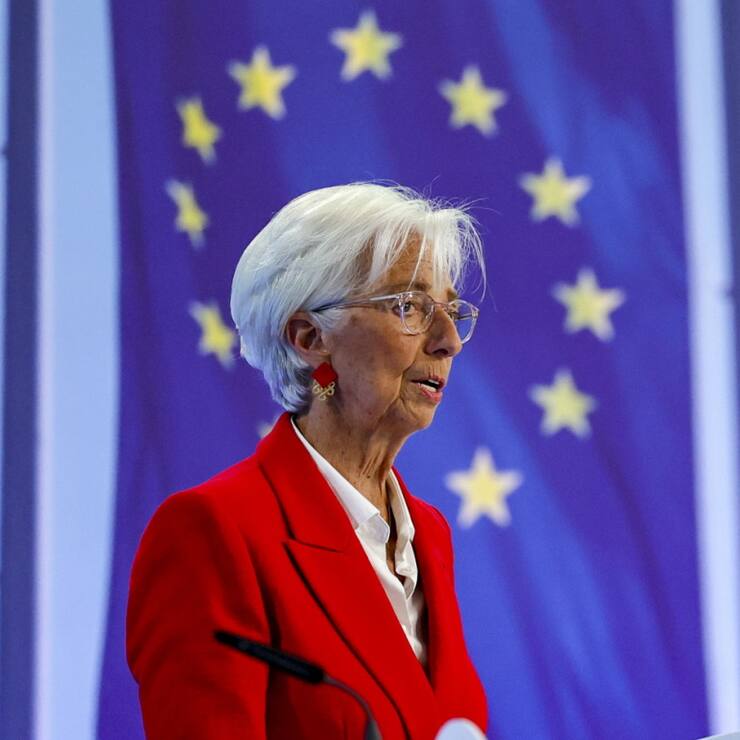 Christine Lagarde a exhorté mercredi toutes les parties à trouver des solutions "malgré les différends géopolitiques" et appelé les pays à préserver le "cadre multilatéral" du commerce international (archives).