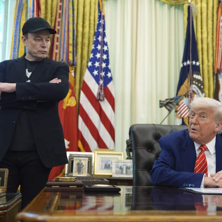 "Je regrette certains de mes messages sur le président (...) la semaine dernière. Ils sont allés trop loin", a écrit Elon Musk (archives.)