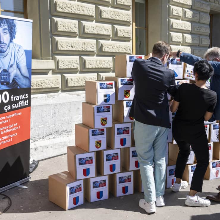 L'initiative SSR a été déposée en avril 2023 (archives).