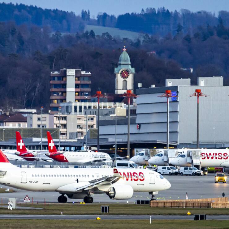 Flughafen Zürich a comptabilisé un peu plus de 24'000 décollages ou atterrissages en mai à Kloten (archives).