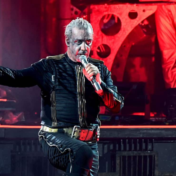 Till Lindemann, le chanteur de Rammstein, se produit au festival Hellfest, qui ouvre jeudi. (archives)