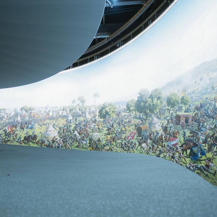 Le Panorama de la bataille de Morat avait été parmi les pavillons les plus visités lors de l'exposition nationale Expo.02 (archives).