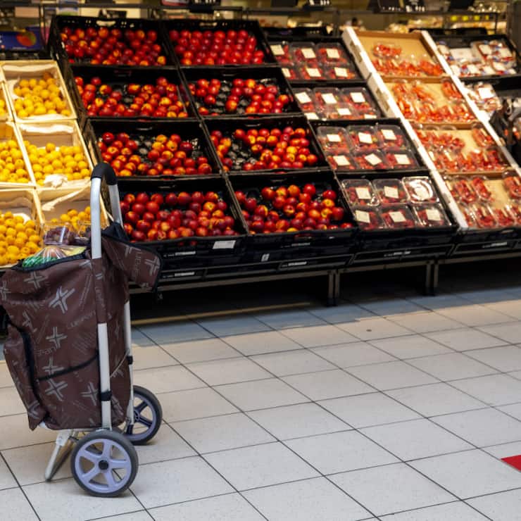 Le segment alimentaire a enregistré des revenus en progression de 1,8% sur un an. (archive)