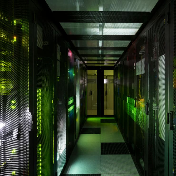 Les centres de données consomment beaucoup d'électricité, qui n'est pas toujours produite par des énergies renouvelables (archives).