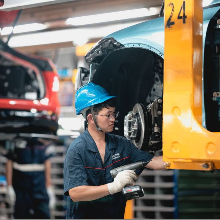 La confiance des entrepreneurs de l'Empire du Milieu demeure toute relative, sur fonds de tensions commerciales avec l'important partenaire étasunien. (archive)