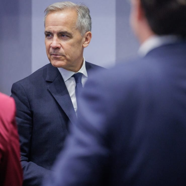 Le Canada a renoncé à sa taxe sur les géants américains de la tech sous la pression de Donald Trump. ici, le Premier ministre canadien Mark Carney. (archive)