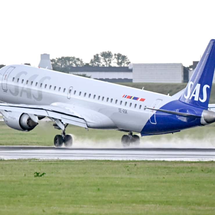 Les nouveaux appareils Embraer de SAS, dont les premiers sont attendus en 2027, devraient principalement être utilisés sur des vols au sein de la région nordique (archives).