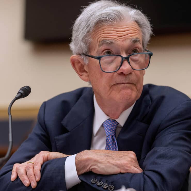 Les chiffres du chômage pourraient confirmer la posture prudente de la Fed qui, sous l'égide de Jerome Powell, ne se montre pas pressée d'abaisser ses taux directeurs (archives).