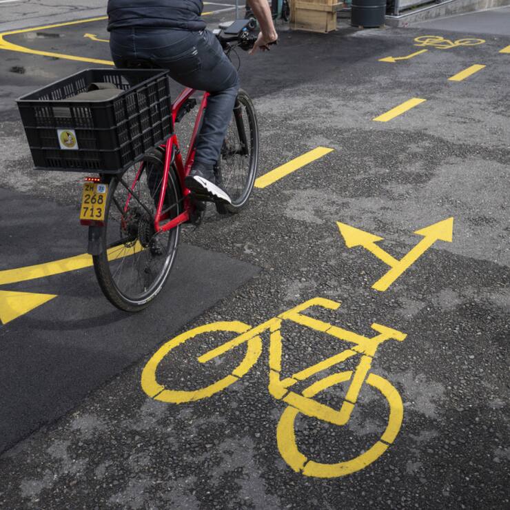L'OFROU tire un bilan intermédiaire satisfaisant de l'application de la loi fédérale sur les voies cyclables. (Photo d'illustration)