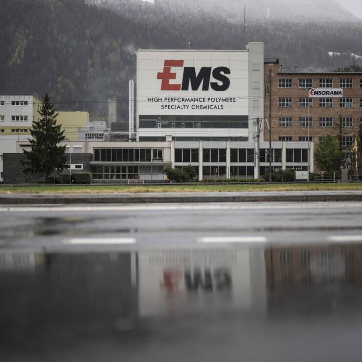 De janvier à fin juin, les ventes d'Ems-Chemie se sont contractées de 6,2% sur un an à 1,02 milliard de francs (archives).