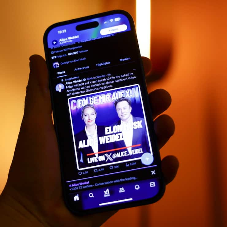 Un expert a signalé "une modification majeure dans l'algorithme utilisé par la plateforme X qui propose aujourd'hui énormément de contenus politique haineux, racistes, anti-LGBT+, homophobes et qui visent donc à biaiser le débat démocratique en France". (archives)