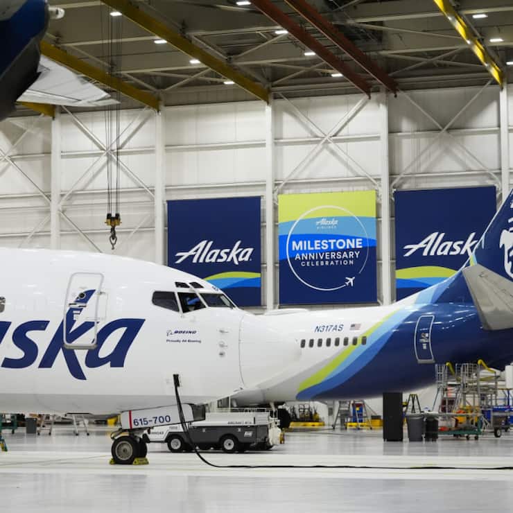 Alaska Airlines n'a pas précisé la nature exacte de la panne informatique ayant immobilisé l'ensemble de sa flotte d'appareils (archives).