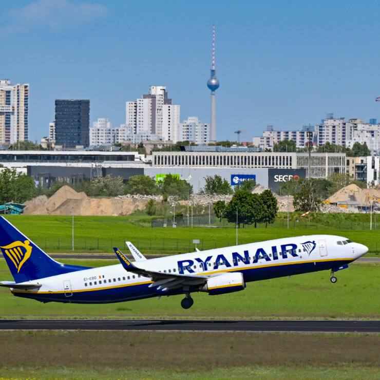 Ryanair a vu ses recettes d'exploitation progresser de 20% à 4,3 milliards d'euros au premier trimestre (archives).