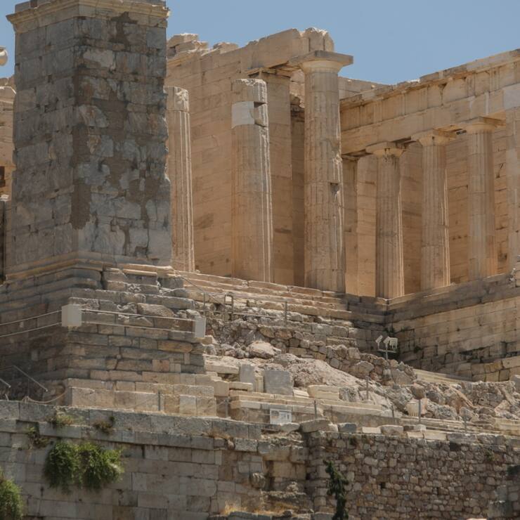 L'accès à l'Acropole d'Athènes est à nouveau restreint en raison de la canicule. (archives)