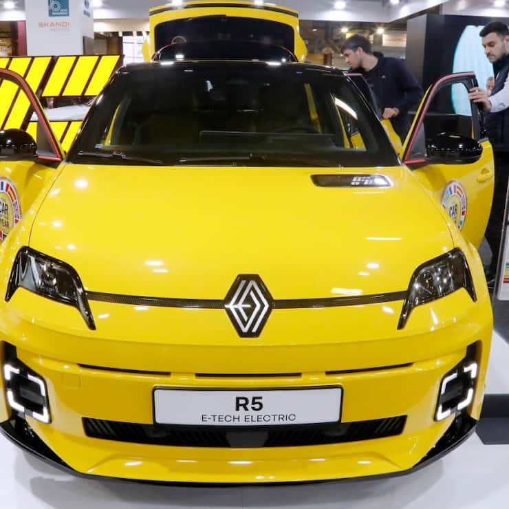 Les voitures électriques progressent très fort (+57% en un an) mais ne représentent toujours que 16% des ventes de la marque Renault. (archive)