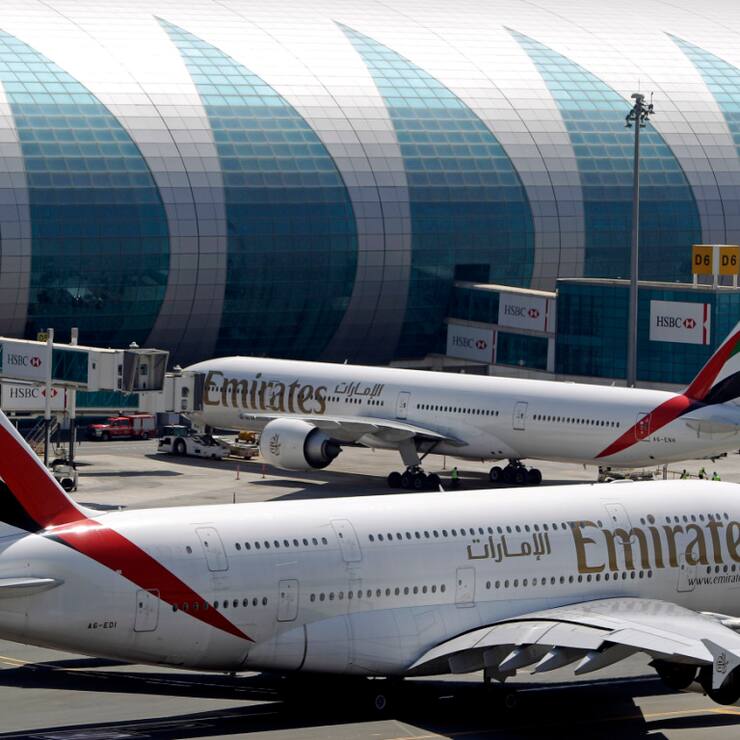 L'aéroport de Dubaï, l'un des plus fréquentés au monde, a accueilli un record de 46 millions de passagers au premier semestre, malgré les tensions au Moyen-Orient. (archives)