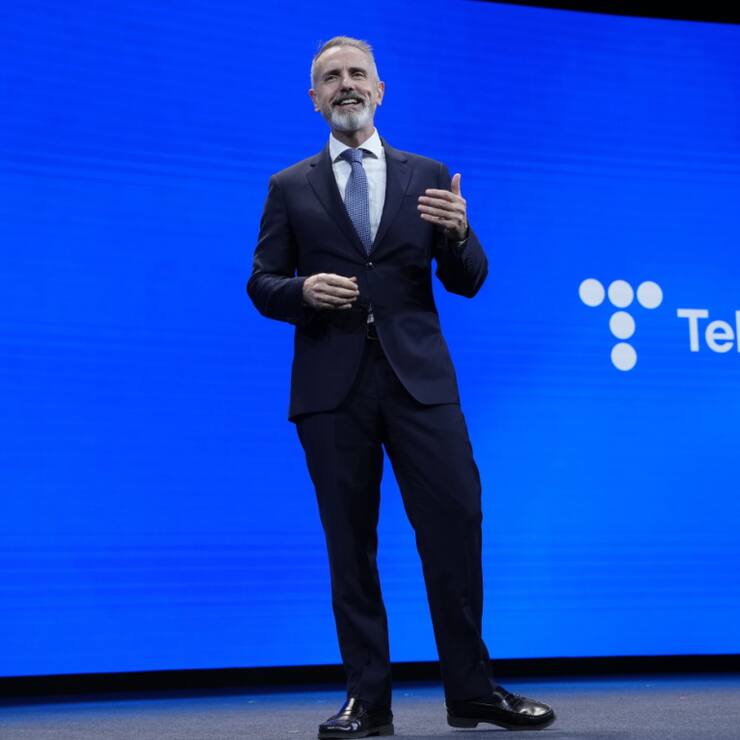 Le président de Telefonica, Marc Murta, a affirmé que l'opérateur historique espagnol tiendra ses objectifs financiers pour 2025. (archive)