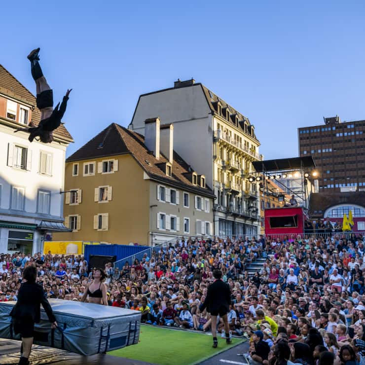 Les organisateurs chaux-de-fonniers annoncent 136 représentations de théâtre, de danse, de cirque ou de musique, avec 50 compagnies (archives).