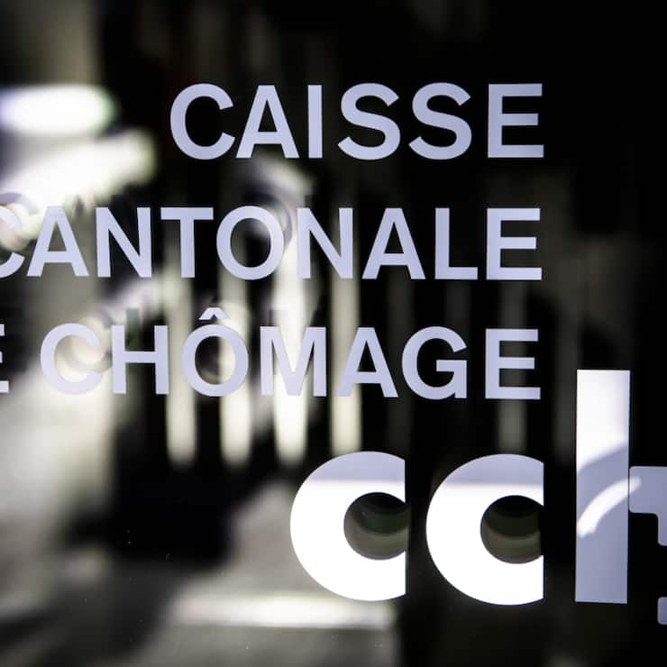 Le marché du travail suisse a fait du surplace en juillet. Ici, l'agence de la Caisse cantonale de chomage (CCh) à Gland (VD). (archive)