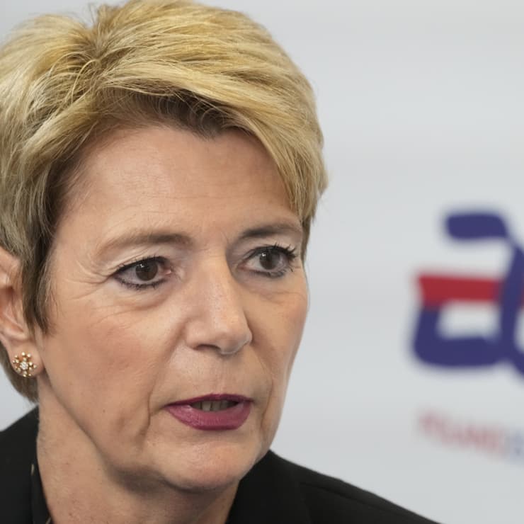 Karin Keller-Sutter n'a pas convaincu les Américains mercredi mais ne désespère pas.