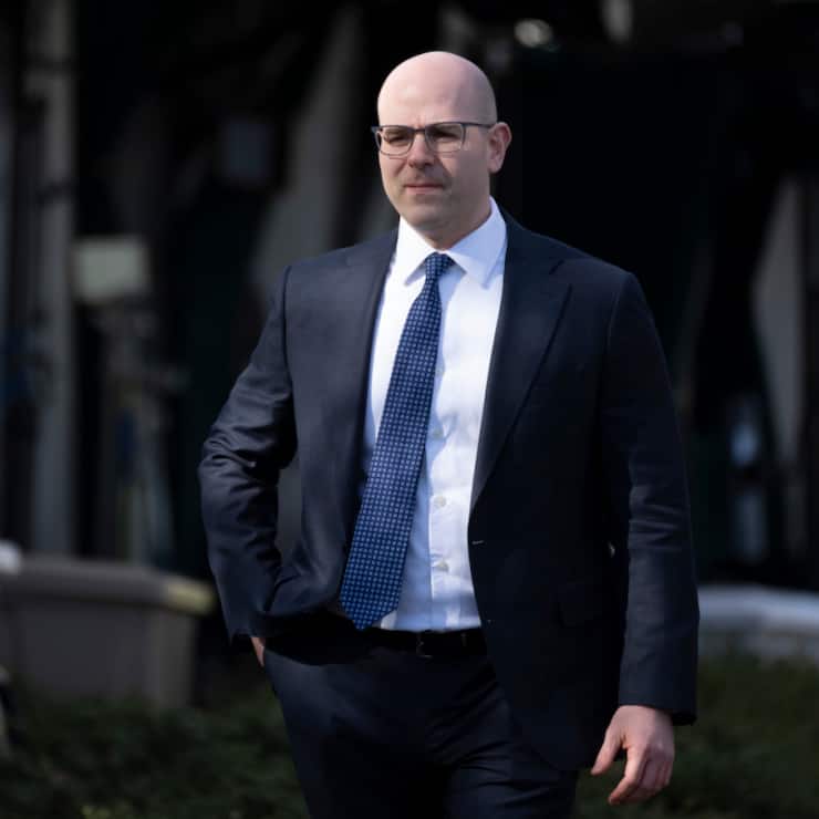 Stephen Miran est le défenseur inlassable de la politique économique du président dans les médias (archives).