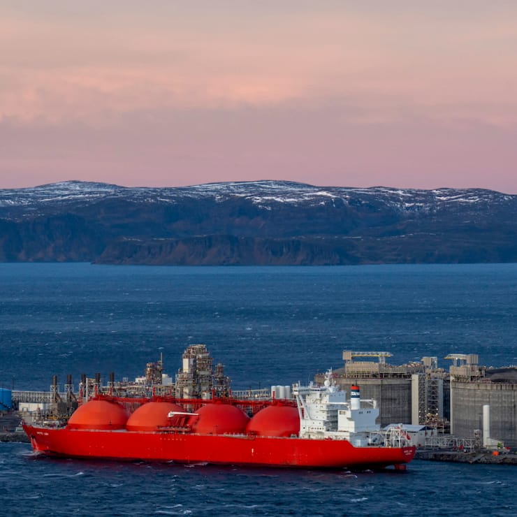 CapeOmega possède une flotte de dix méthaniers de gaz naturel liquéfié (GNL) (archives).