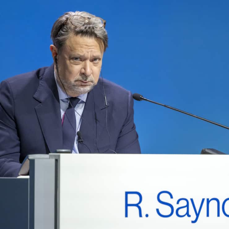 L'impact des droits de douane américains "est modeste et s'élève à environ 25 millions de francs cette année et jusqu'à 45 millions l'année prochaine," estime le directeur général de Sandoz, Richard Saynor (archives).