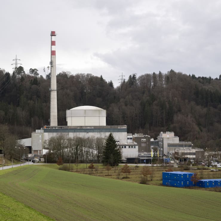 La centrale nucléaire de Mühleberg a été arrêtée fin 2019 et est en voie de démantèlement (archives)