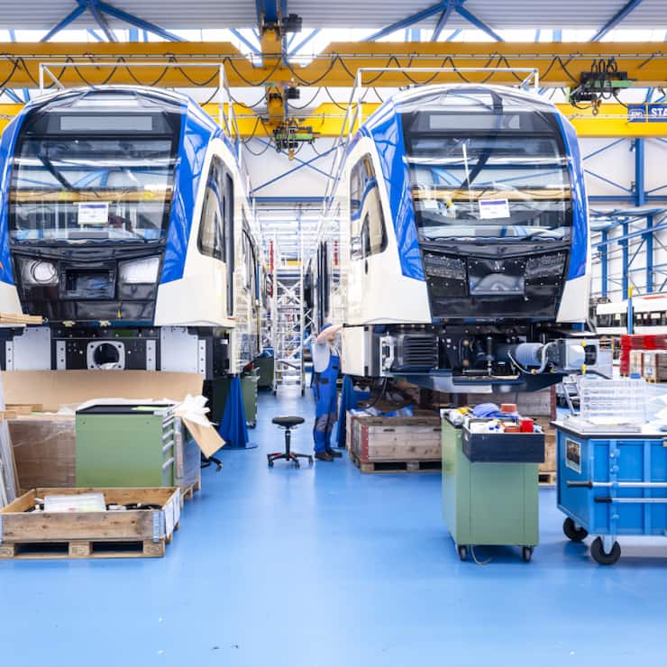 Les futures rames automotrices suédoises seront assemblées dans les ateliers de Stadler à Bussnang, en Turgovie. (archive)