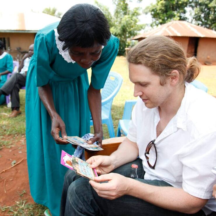 Kai Landwehr (ici en 2013 au Kenya) s'est exprimé sur les ondes de la SRF.