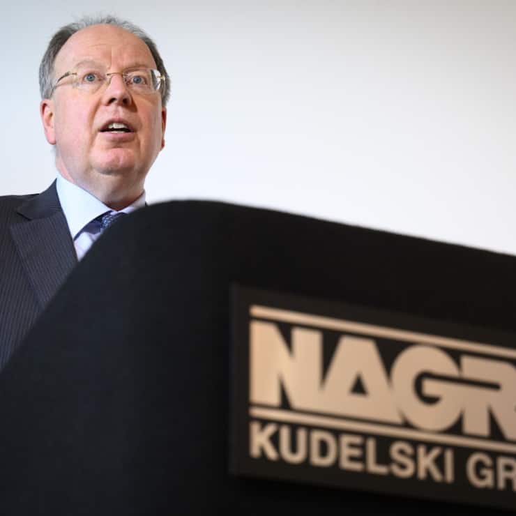 Début 2024, Kudelski (ici son patron André Kudelksi) a lancé une restructuration afin de se recentrer sur son coeur de métier: la sécurité numérique, la cybersécurité et l'Internet des objets. (archives)