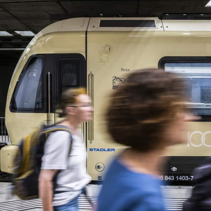 La faible dynamique économique en Allemagne continue de peser sur Stadler Rail. (archive)