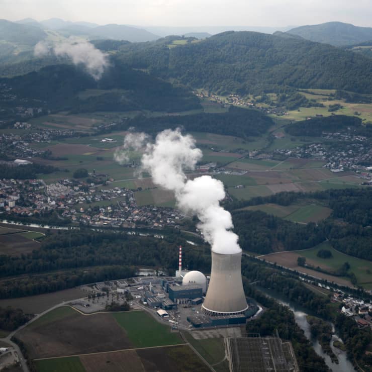 Alpiq détient 40% du capital de la centrale nucléaire de Gösgen dans le canton de Soleure (archives).