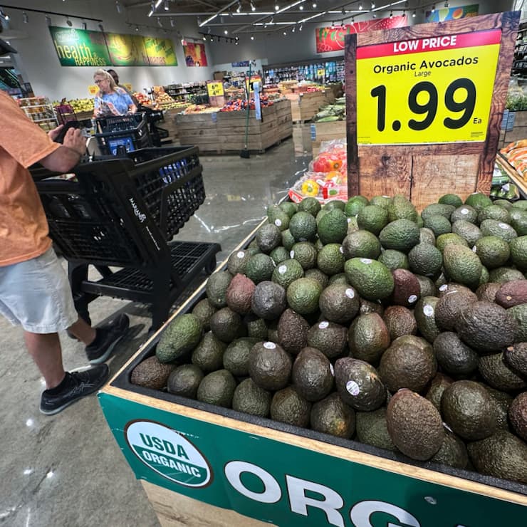 La plupart des experts s'attendent à voir les prix augmenter aux Etats-Unis au fur et à mesure de l'entrée en vigueur des droits de douane mis en place par le président Donald Trump depuis son retour au pouvoir en janvier. (archives)