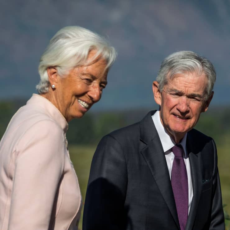 La patronne de la Banque centrale européenne Chrisine Lagarde met en garde contre les velléités d'ingérence de Donald Trump dans la politique monétaire étasunienne, pour l'heure menée par son homologue Jerome Powell. (archive)