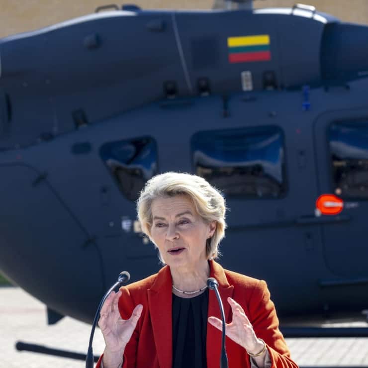 Les services d'Ursula von der Leyen sont "conscients, et habitués d'une certaine manière" aux "menaces et intimidations" de la Russie (archives).