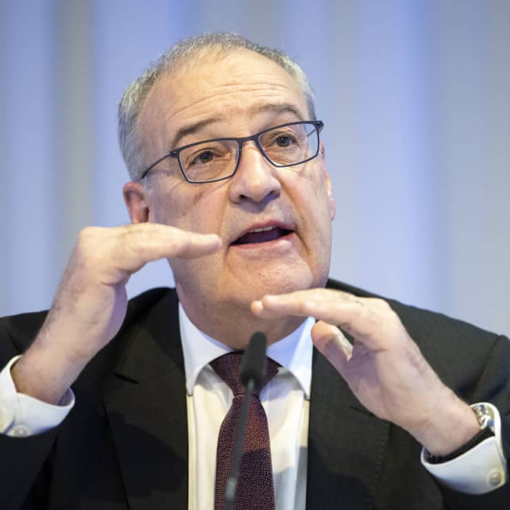 Le département de Guy Parmelin ne s'est pas exprimé sur les raisons de son voyage aux Etats-Unis (archives).