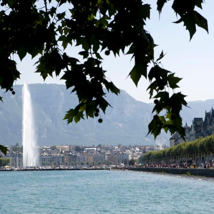 Le nouveau siège de la banque privée Lombard Odier bénéficie d'un portefeuille thermique labélisé. Le système GeniLac des SIG alimentera le siège été comme hiver. La ventilation est ajustée selon l'occupation et sur la toiture 750 m2 de panneaux solaires parent un toit végétal à 85%.