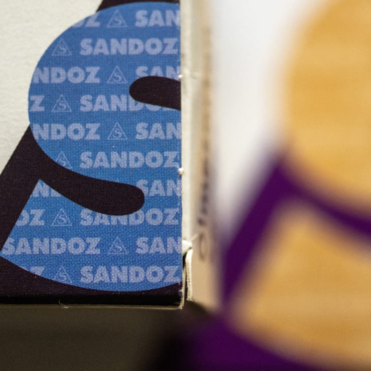 Sandoz pourra commercialiser sa version biosimilaire d'Eylea sur le marché américain au quatrième trimestre 2026, voire plus tôt (archives).