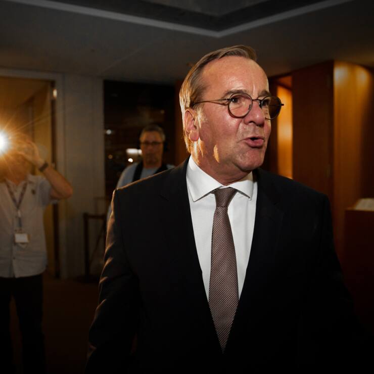 Le ministre allemand de la Défense Boris Pistorius veut armer encore plus l'Ukraine.