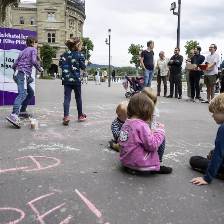 L'initiative du PS sur les crèches a été déposée en juillet 2023 (archives).