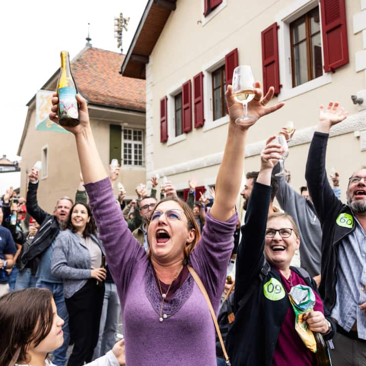 La joie a envahi les participants à ce record du monde.