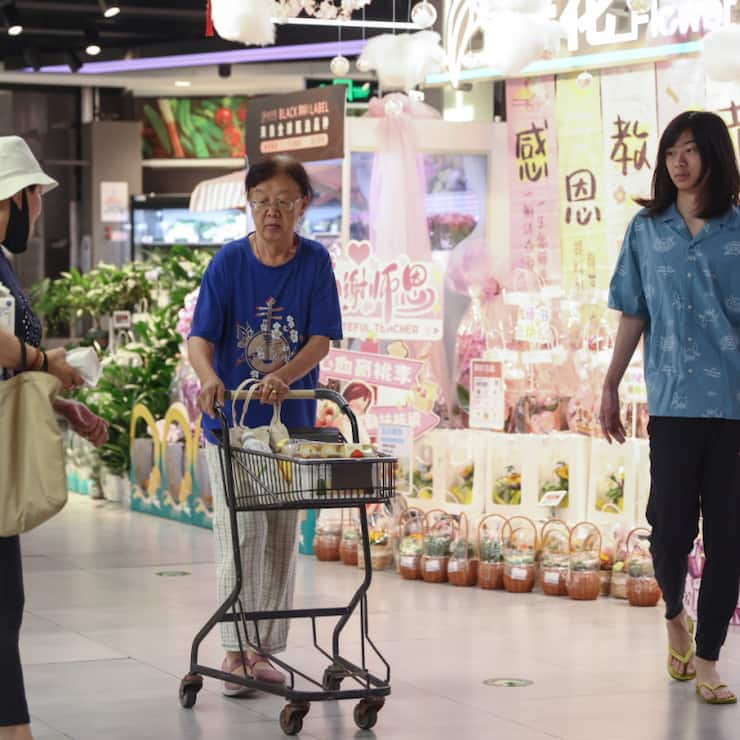 Les ventes au détail, principal indicateur de la consommation, ont encore ralenti en août (archives).