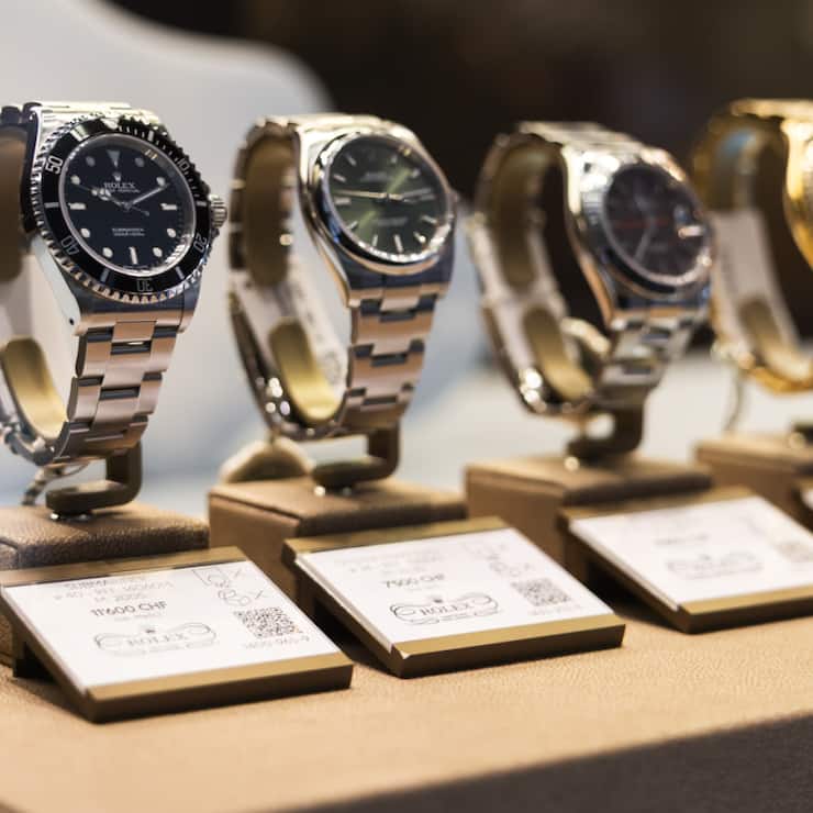 Dans l'ensemble, les exportations horlogères helvétiques se sont tassées de 16,5% en rythme mensuel à 1,64 milliard de francs en août (archives).