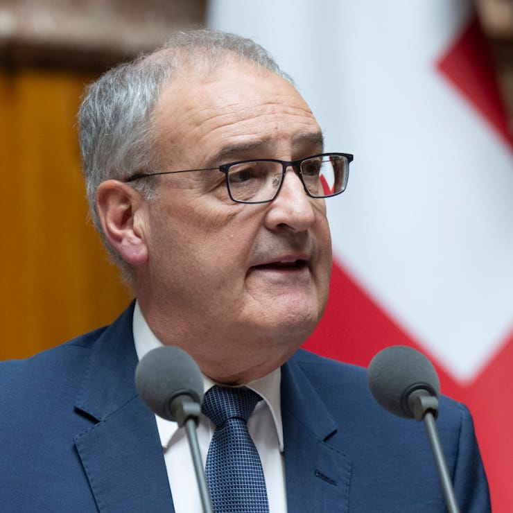 Le conseiller fédéral Guy Parmelin a défendu avec succès un accord liant climat, commerce et durabilité, signé par la Suisse, le Costa Rica, l'Islande et la Nouvelle-Zélande (archives).