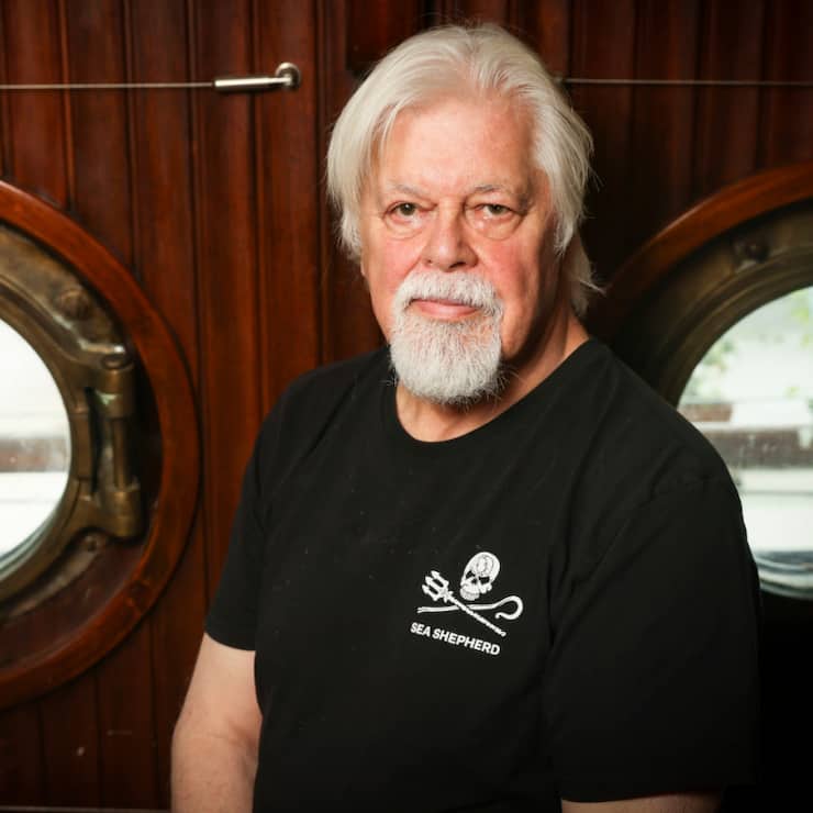 Le militant écologiste Paul Watson n'a pas reçu l'asile politique en France. (AP Photo/Thomas Padilla)